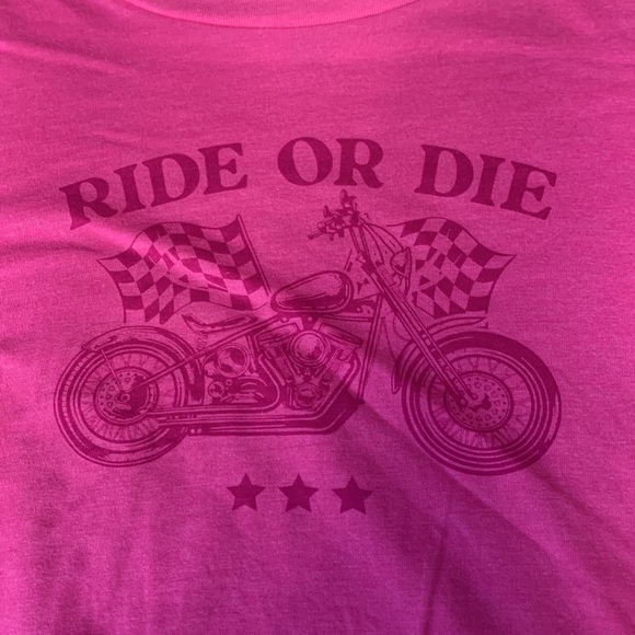 Pink Crop Top - Picture 2 of 4